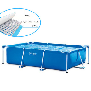 intex 2.2m PVC pools with filter pump above ground metal frame house large big swimming pool for kids gardens outdoors