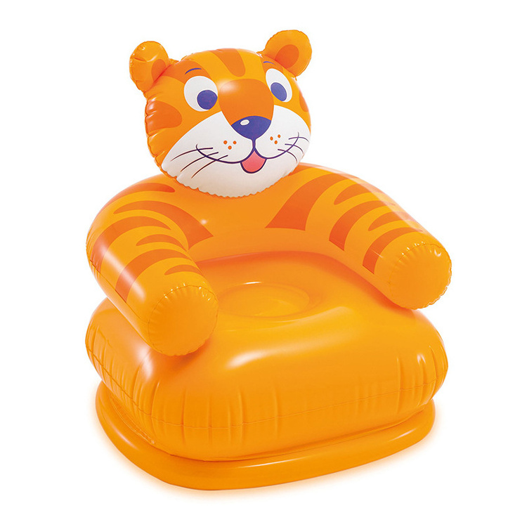 Household outdoor children Cartoon animal couch  inflatable  sofa