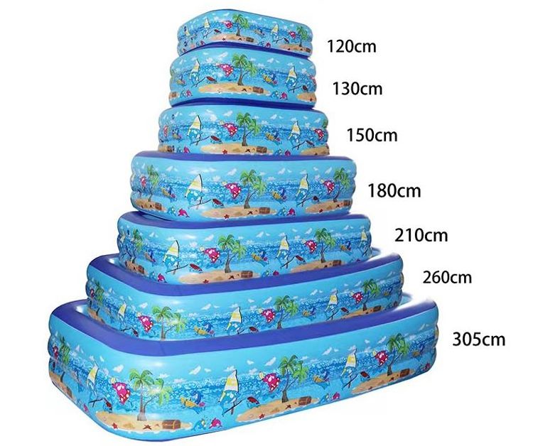 Factory Wholesale Full Sized Home Family Lounge Inflatable Swimming Pool For Kids And Adults