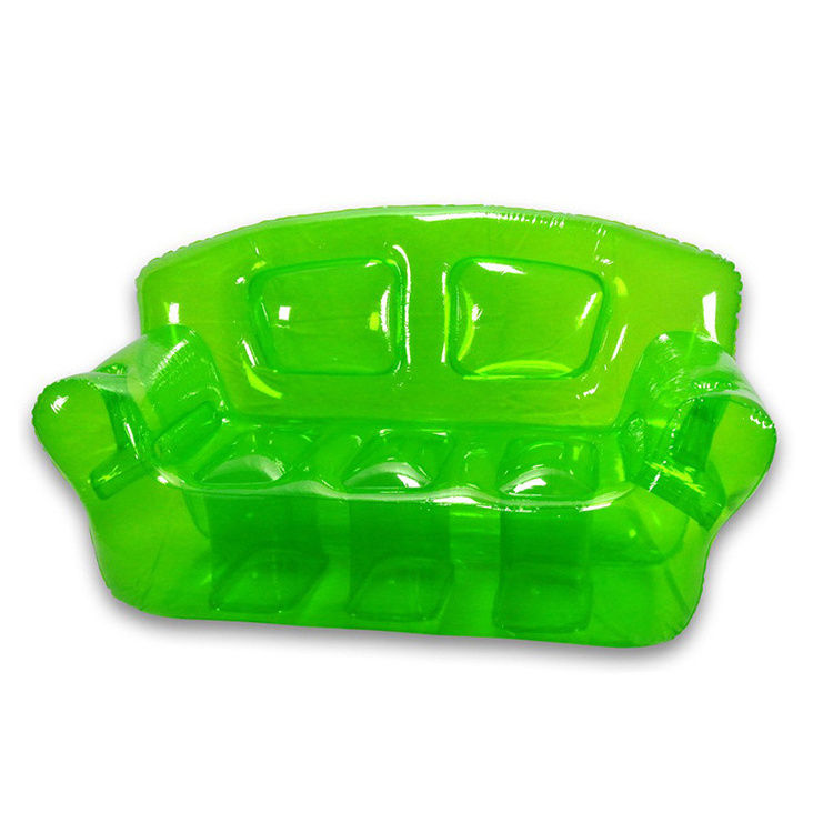 Thicken Pvc Transparent Internet stars inflatable  sofa