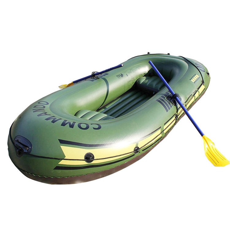 Thicken Wide Cheap Pvc Plastic 3 Person Adventure Boat Inflatable Fishing Boat