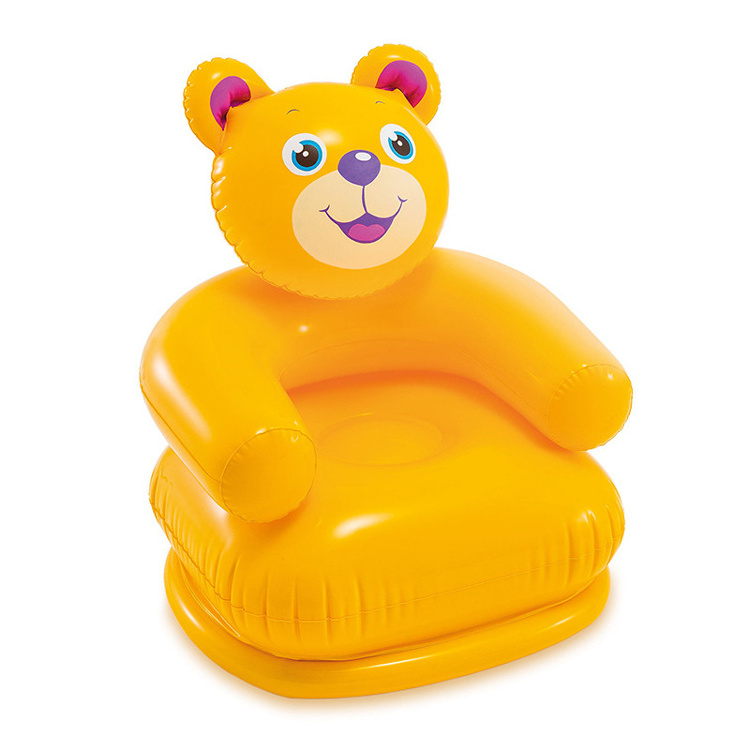 Household outdoor children Cartoon animal couch  inflatable  sofa