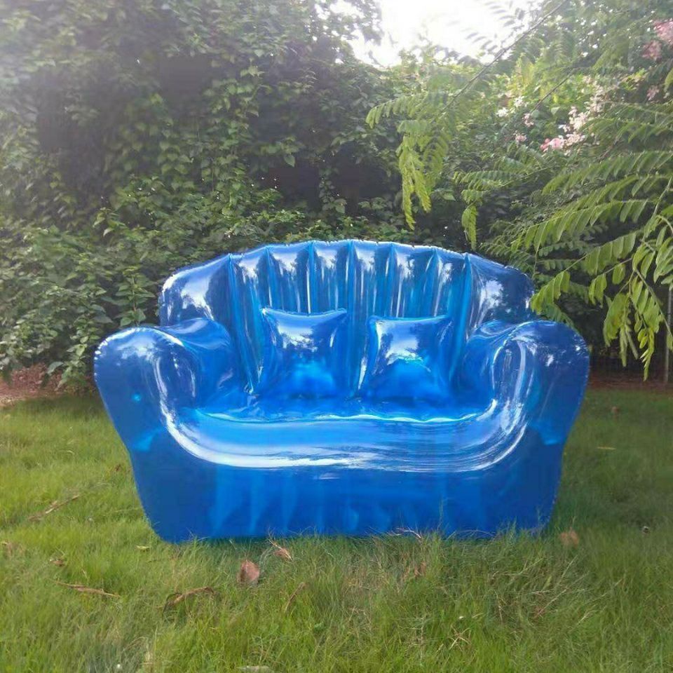 Popular Cheap Portable Relaxing Bubble Inflatable Lounger Couch Air Sofa Chair