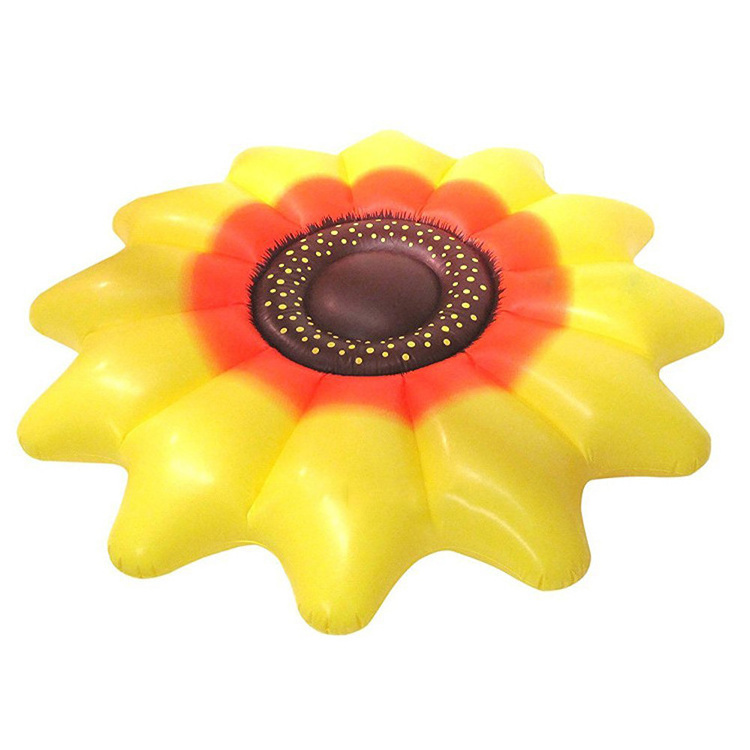 Sunflower beach water party  raft inflatable  pool float