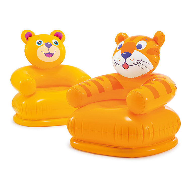 Household outdoor children Cartoon animal couch  inflatable  sofa