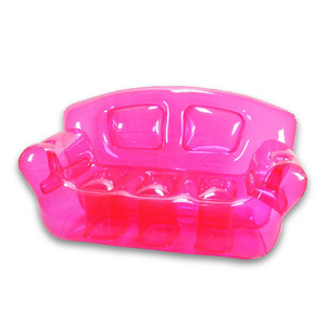 Thicken Pvc Transparent Internet stars inflatable  sofa