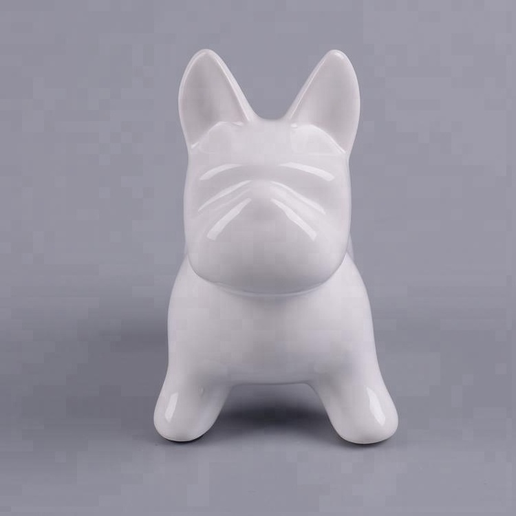 Customized Ceramic Dog Coin Banks,dog Piggy Bank,dog Money Box with Logo