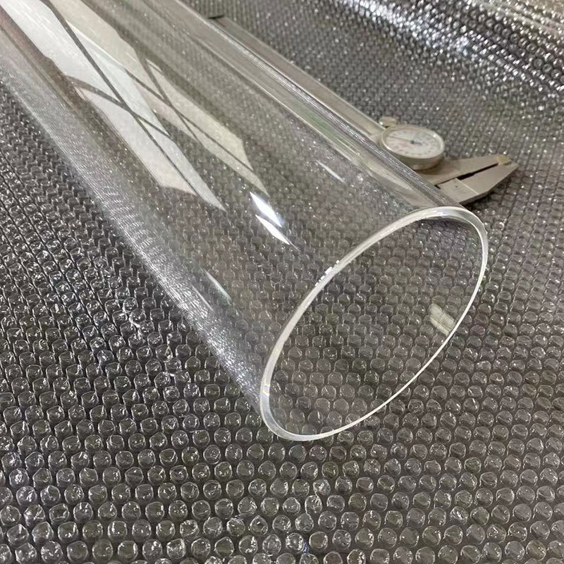 high pressure quartz tube Large Diameter Customized Sizes Quartz Glass pipe for semiconductor