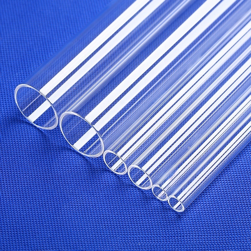 high pressure quartz tube Large Diameter Customized Sizes Quartz Glass pipe for semiconductor