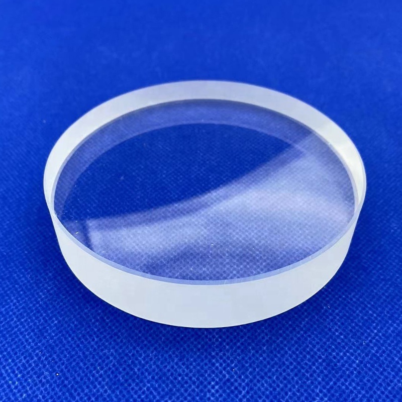 Custom high temperature resistant high transmittance optical quartz glass viewing window