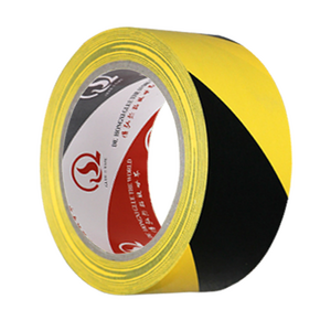 Red/Black/Yellow Adhesive Hazard Tape Detectable Warning Safety Road Marking Tape