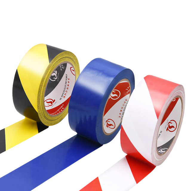 Lane Warning Tape Cable Caution Warning Security Tape Hazard Warning Floor PVC Rubber Waterproof Adhesive Tape