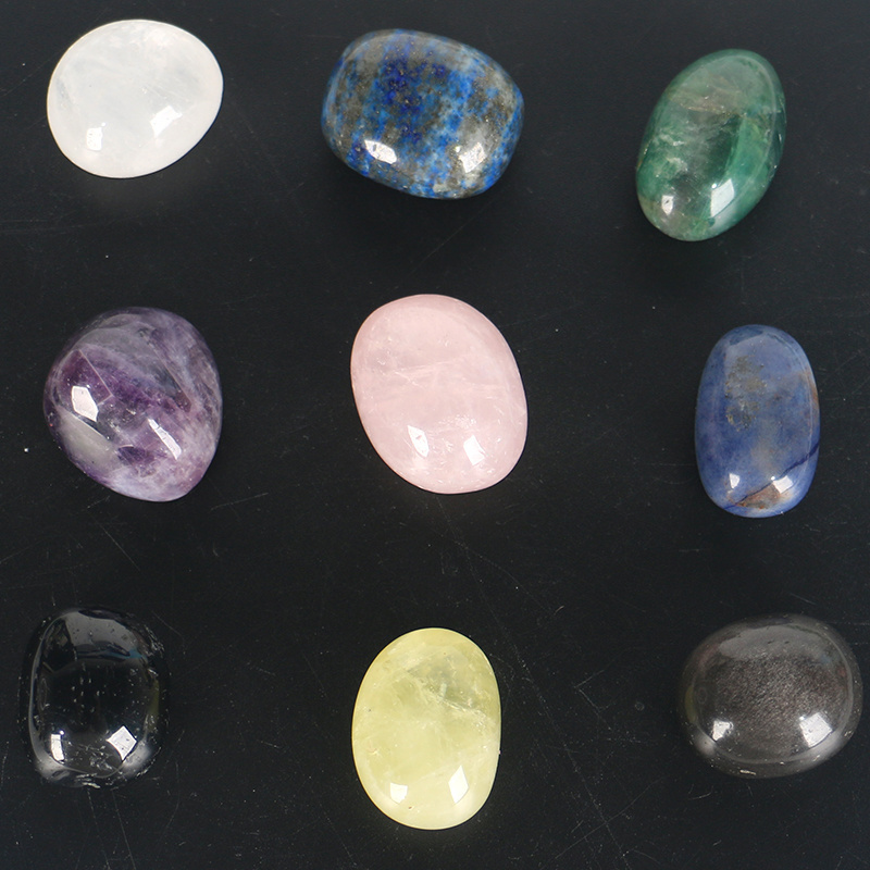 Wholesale High Quality various kinds of Crystal Tumbled Stones Rolling Stones Healing Crystal Stone