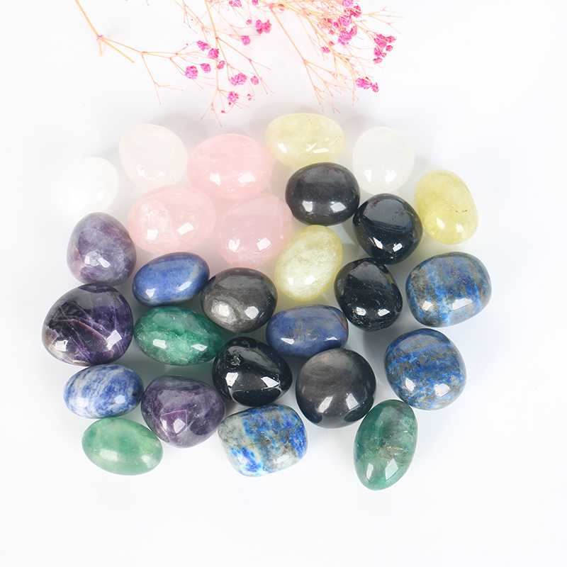 Wholesale High Quality various kinds of Crystal Tumbled Stones Rolling Stones Healing Crystal Stone