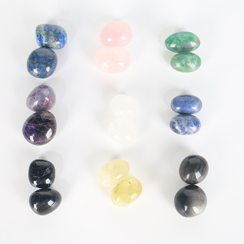 Wholesale High Quality various kinds of Crystal Tumbled Stones Rolling Stones Healing Crystal Stone