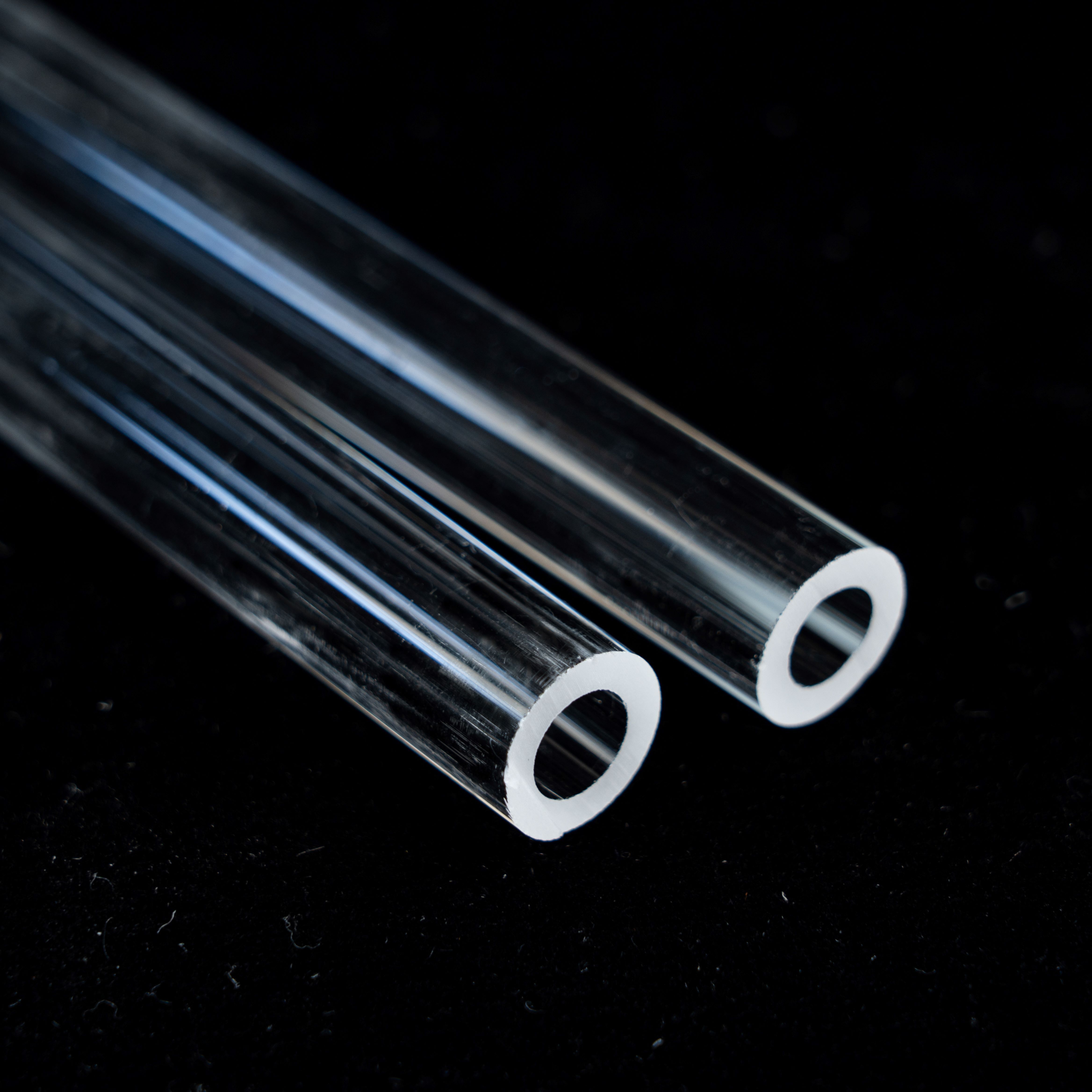 heat resistant clear fused quartz glass tube boresilicate quartz glass pipe