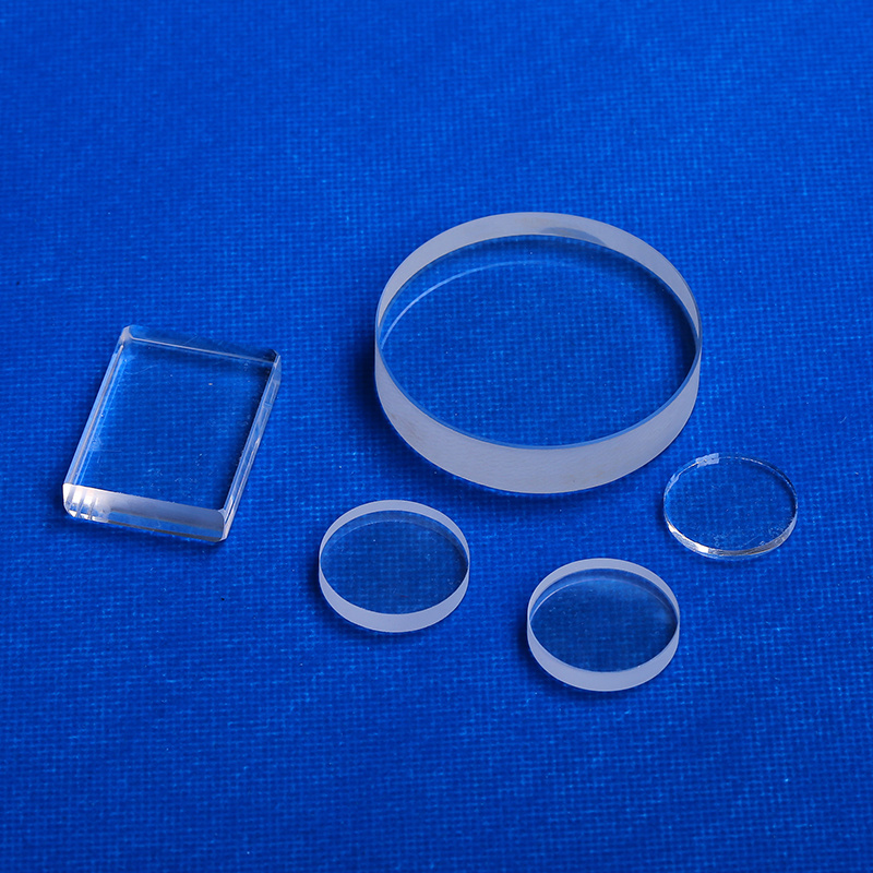 Custom-made Round Rectangular Transparent Sight UV Quartz Glass PlateHigh Quality Fused Silica Glass Sheet