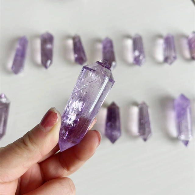 Wholesale Bulk Crysta Wand Amethyst Vogal Wands Crystals Healing Stones Vogal Wands