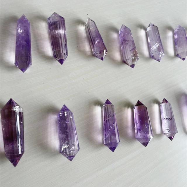 Wholesale Bulk Crysta Wand Amethyst Vogal Wands Crystals Healing Stones Vogal Wands