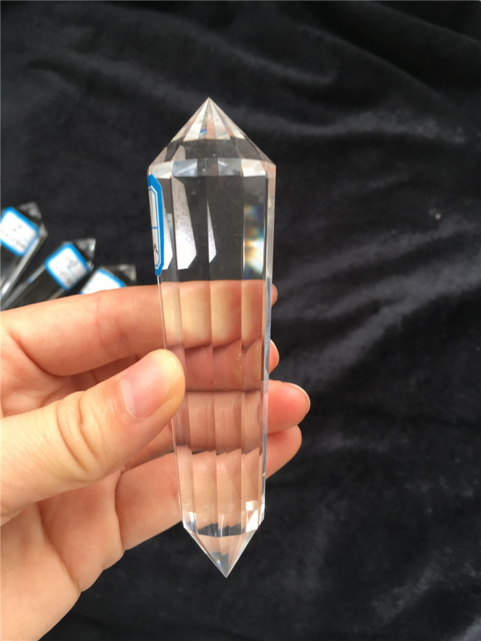 Natural cheap rock quartz crystal 13 sides points,crystal Vogel points,transport crystal healing wands