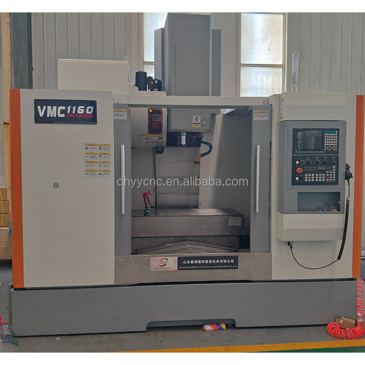 Vertical Milling VMC1160 Vmc Centre Fanuc 4 axis cnc vertical machining center fresadora cnc 3 axis CNC milling machine