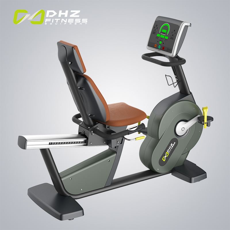 Latest Exercise Bike 2021 Gym Legs Motorized Trainer For Disabled Light Magnetic Computer With Laptop Desk Foldable Backseat