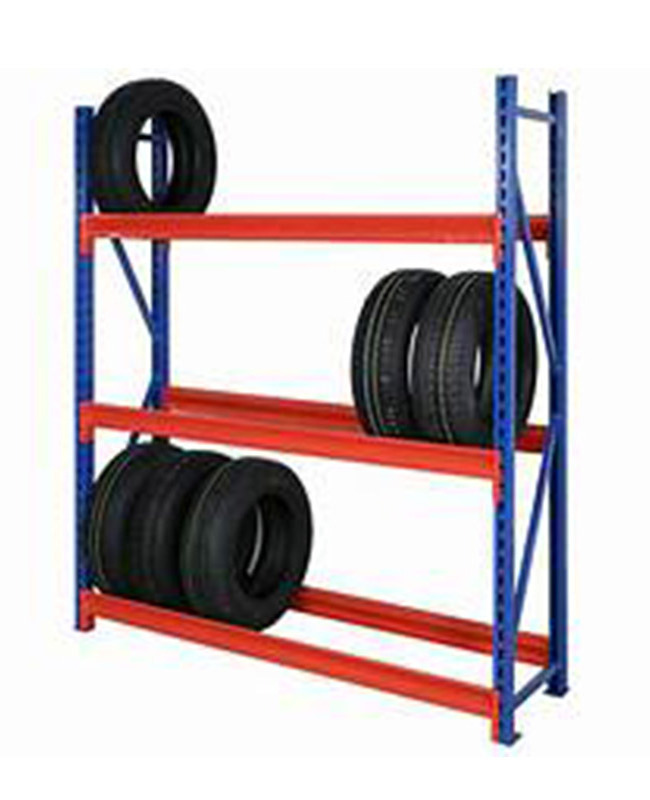 Warehouse storage shelf stacking racks tire rack garage shelving unit for fat tire