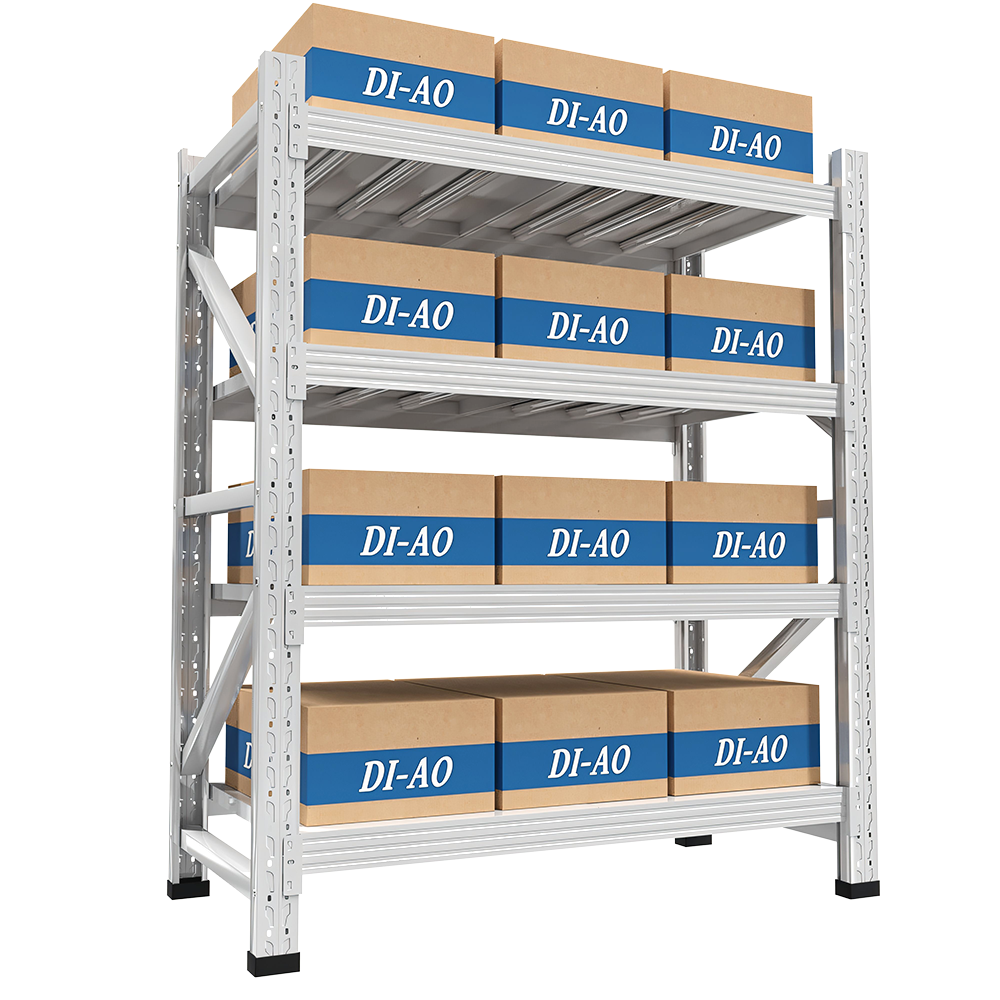 DI-AO Medium Duty Metal Shelving Warehouse Shelf Storage Pallet Racking System Stacking Rack