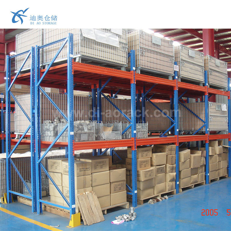 Heavy Duty Steel Racking System Industrial Warehouse Storage Shelving Unit Manufacture Factory Stacking Racks & Shelves