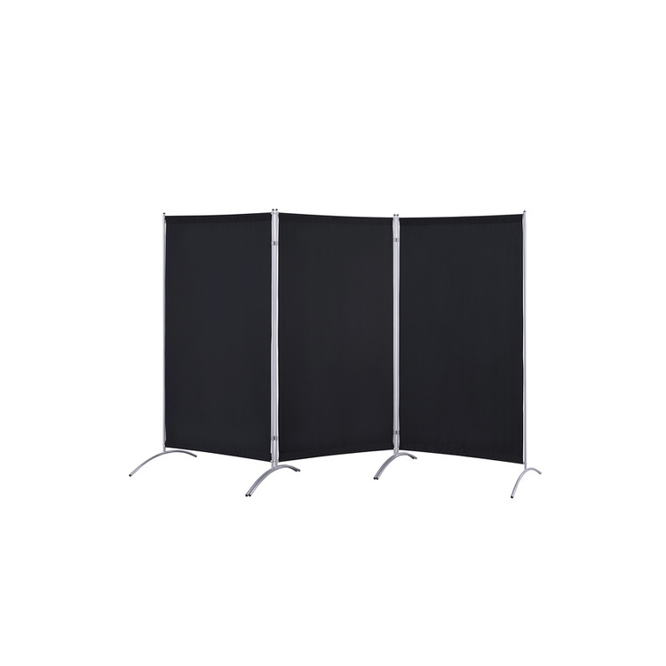 Standing Modular Partition Wall 3 Panel Office Screens Metal Separator Dividers Room Partition Divider