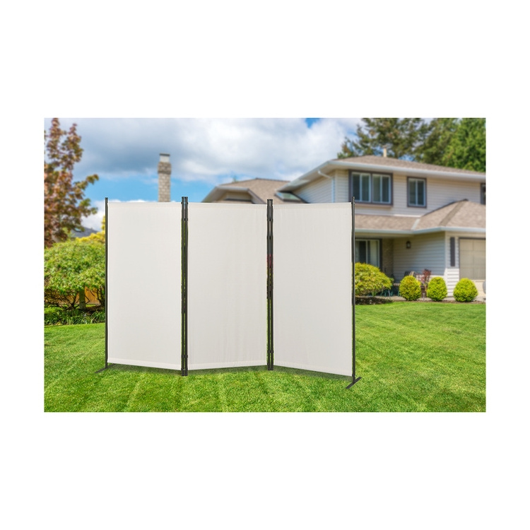 Privacy Screen Foldable Panel Outdoor Partition Folding Wall Living Room Seperator Room Divider Curtain