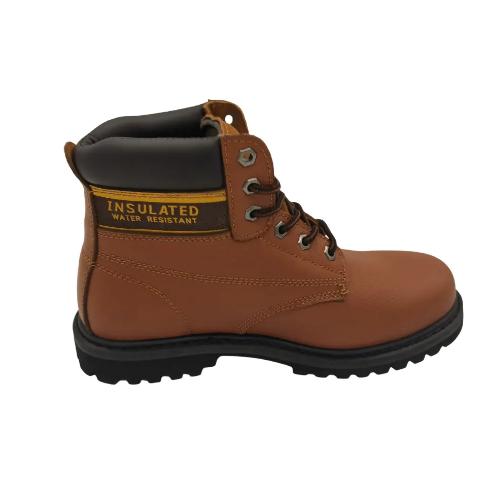 Custom Anti Puncture Comfortable Cowboy Boots Manufacturer Working Safety Boot with Steel Toe