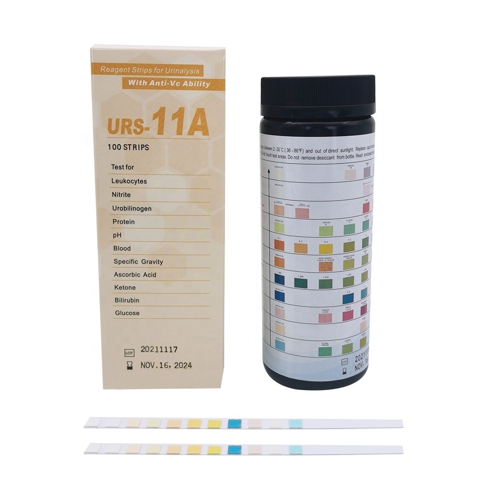 DNSURA106 Urine Dipstick Analysis Test Strips 14