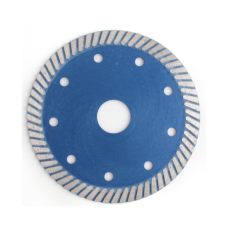 High quality 4.5 inch 115 mm turbo diamond cutting saw blade industrial wholesale OEM customized laser welding tile cuttin