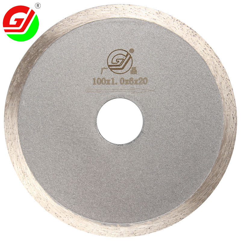 Professional 4inch 100mm super thin diamond cutting disc cutting blade for glass diamond saw blades