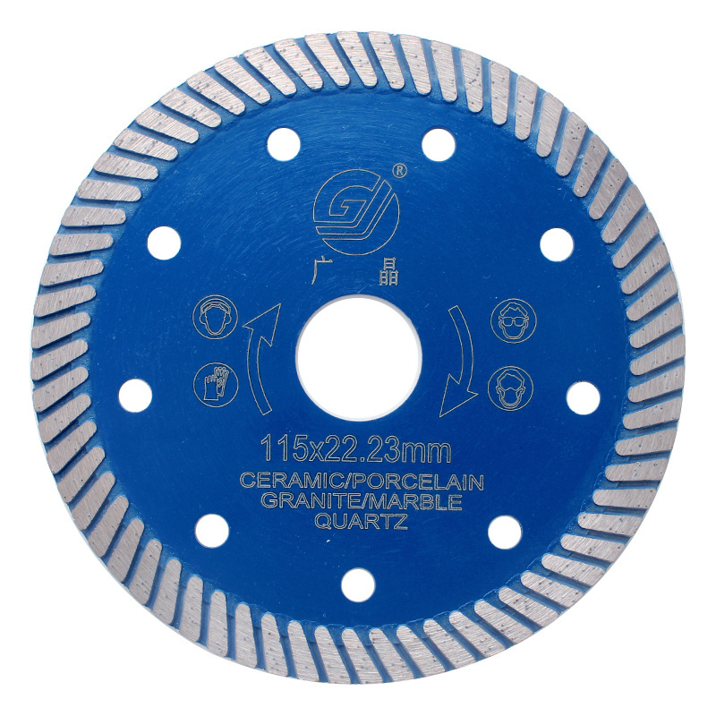 High Quality Wholesale 4.5 Inch 115mm Diamond Cutting Turbo Saw Blades For Tile Cutting Blades