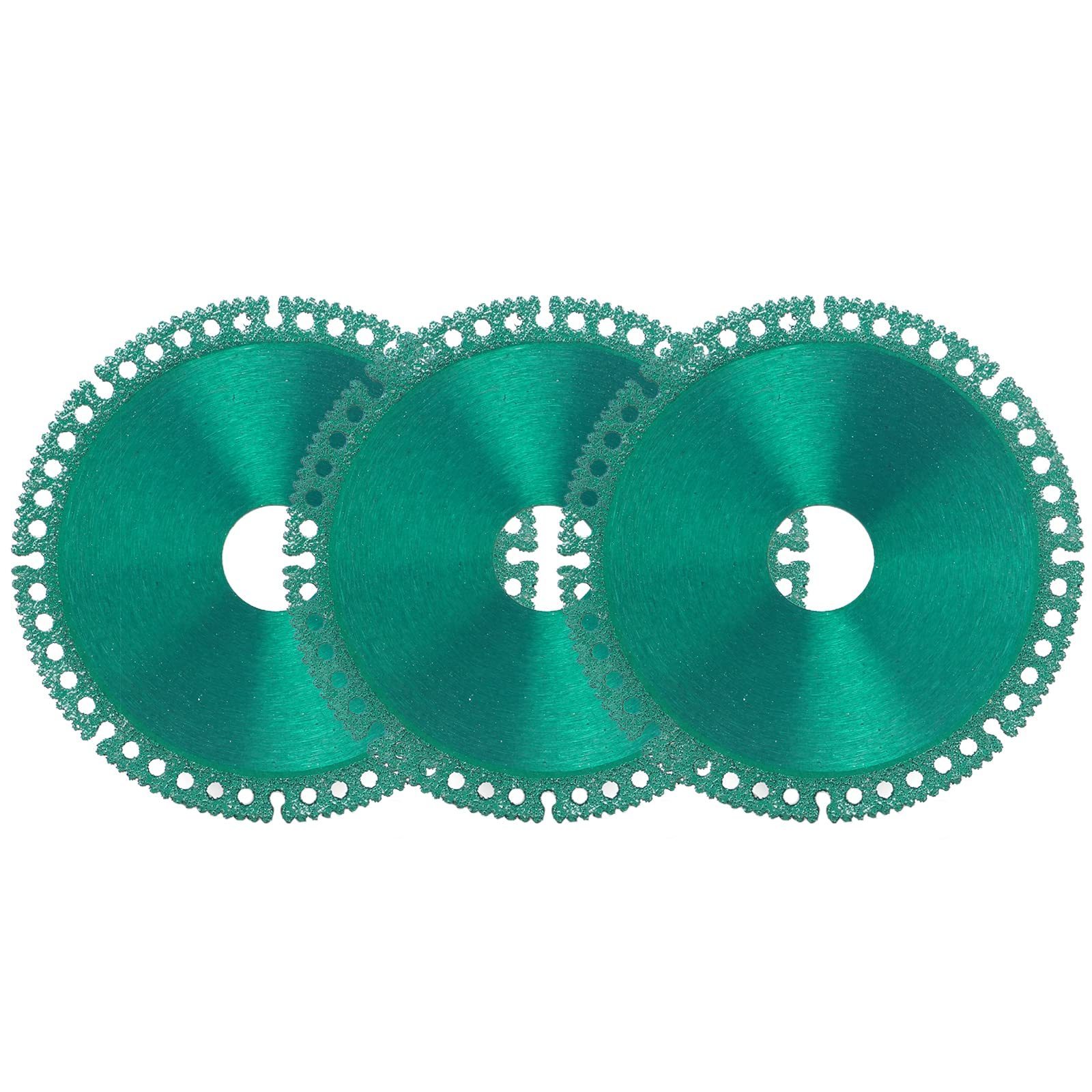 Multifunctional Cutting Saw Blade for Angle Grinder, 3Pcs Ultra-Thin Diamond Circular Saw Blade Ceramic Tile Marble PVC Cutting