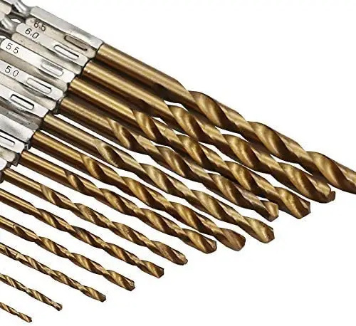 HSS M35 Drill Bits Set Cobalt 5% Parallel Shank Twist Drill Bits For Stainless Steel/Steel/Metal