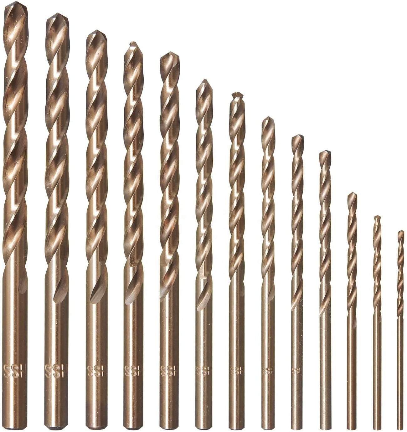 China high quality Factory Prices Custom Sizes Reduced Shank Twist Hss Drill Bits For Metal