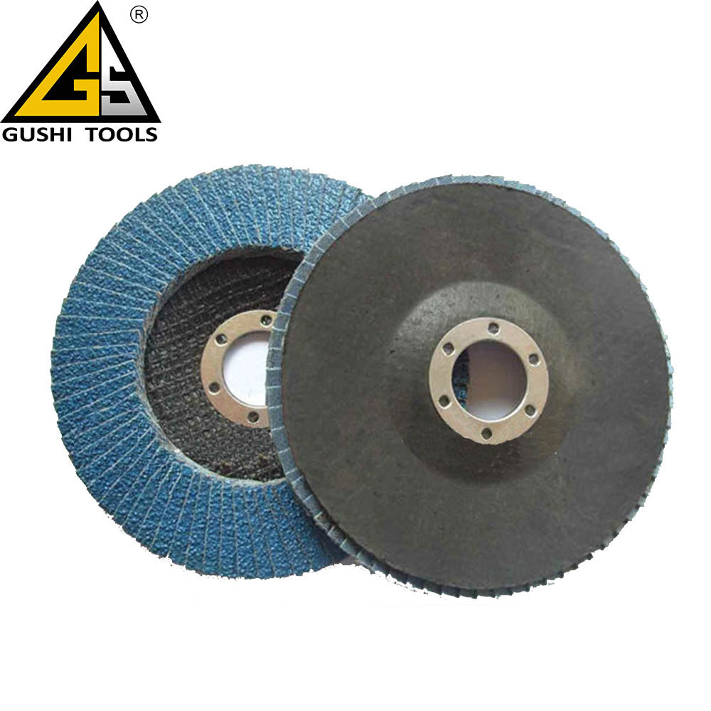 OEM OBM ODM Long Life Unique Abrasive Flexible Flap Disc Grinding Wheel for Polishing Stainless Steel