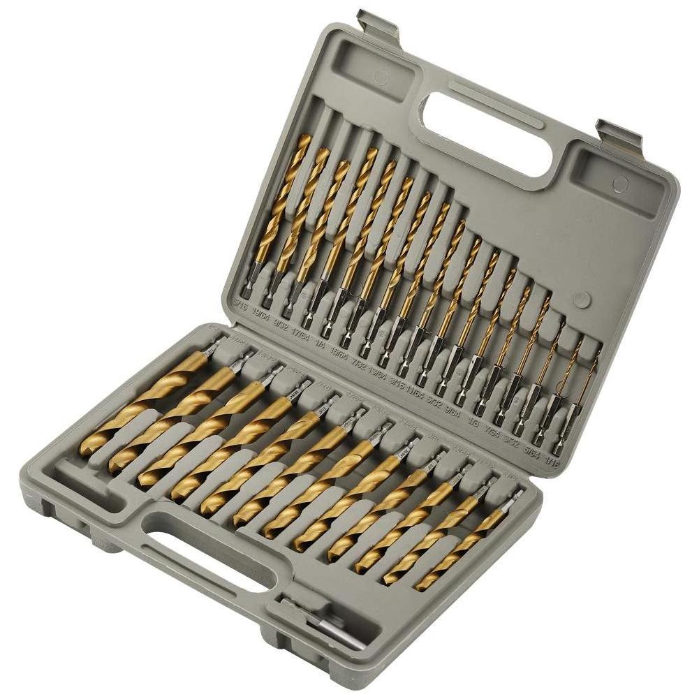 Standard drill bit set,Individual drill bits,HSS Twist Drill Bit for Metal Drilling