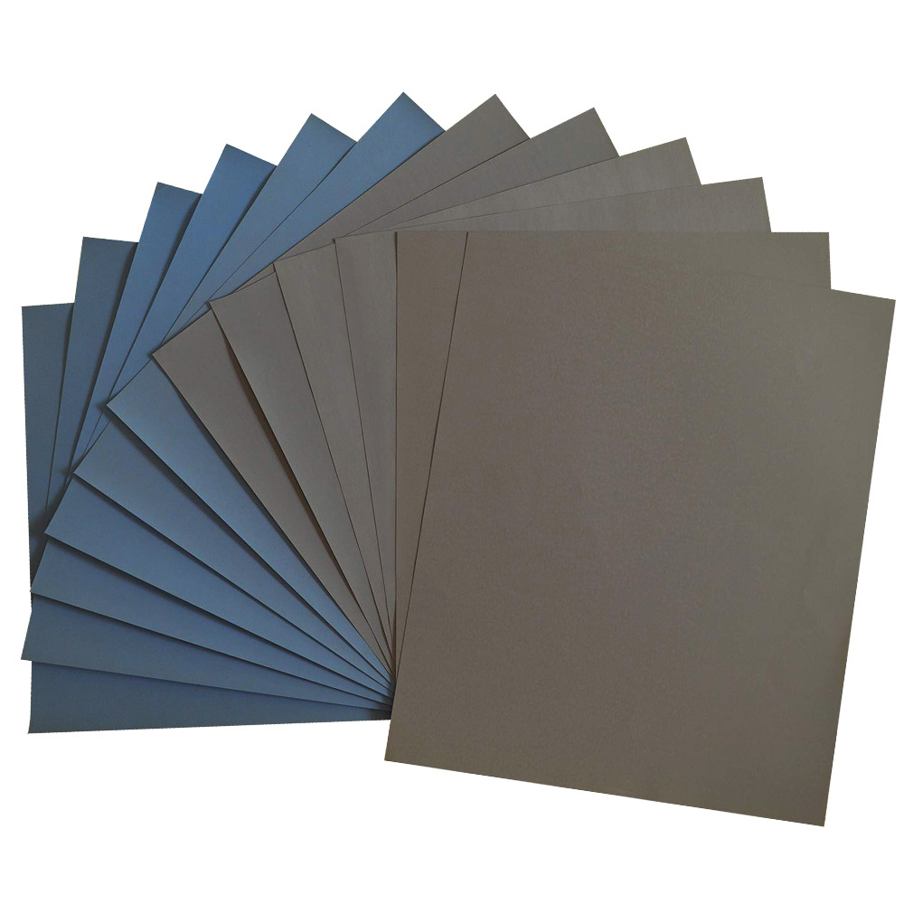 120 To 3000 Assorted Grit Dry or Wet Sanding Paper / Sandpaper for Metal Wood Furniture Finishing