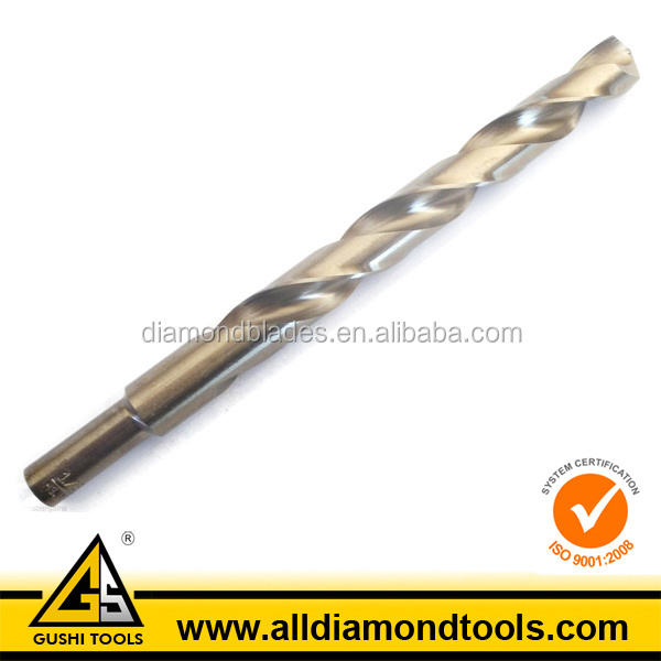 China high quality Factory Prices Custom Sizes Reduced Shank Twist Hss Drill Bits For Metal