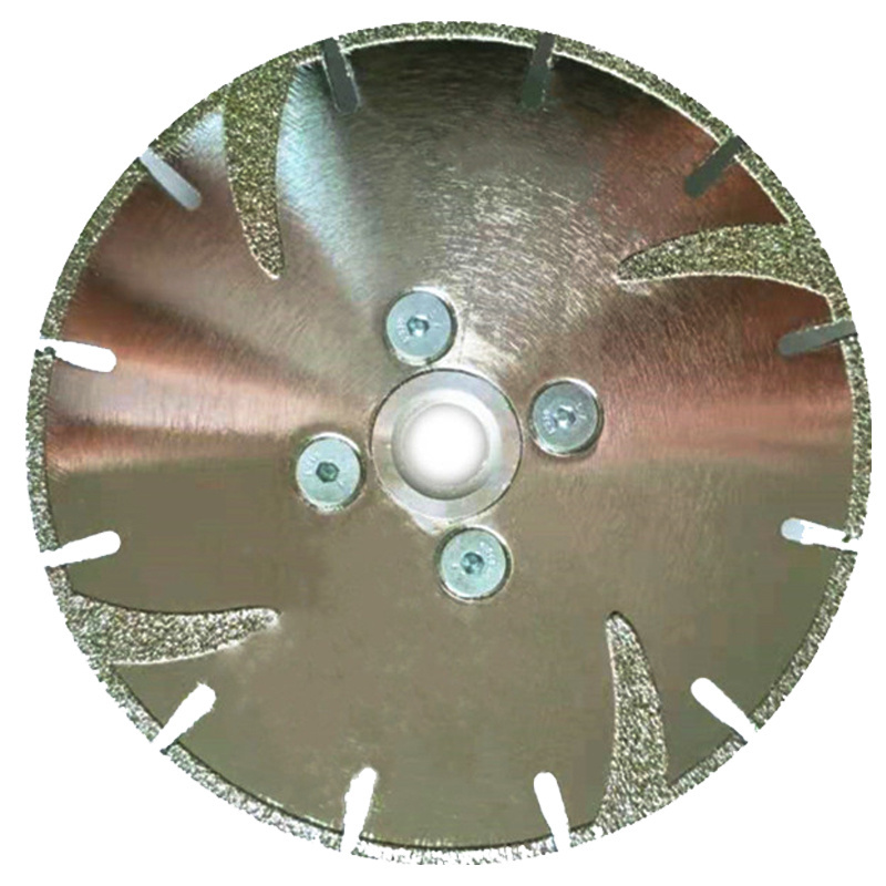 4.5 Inch Diamond Continuous Rim Cutting and Grinding Discs Single Side Coated Electroplated Granite Marble Tile Cutting Blade