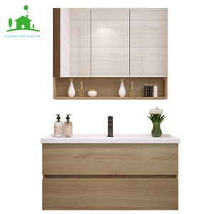 Factory Direct Sale High Quality Morden Design Wooden Bathroom Vanity