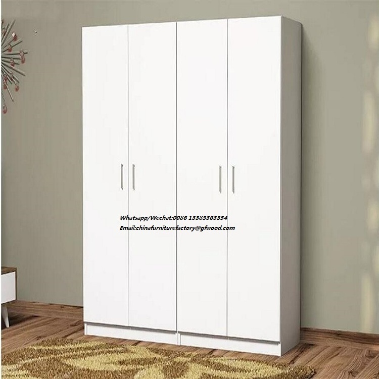 2/3/4/5/6doors white new design cheap wardrobe bedroom wardrobe closet