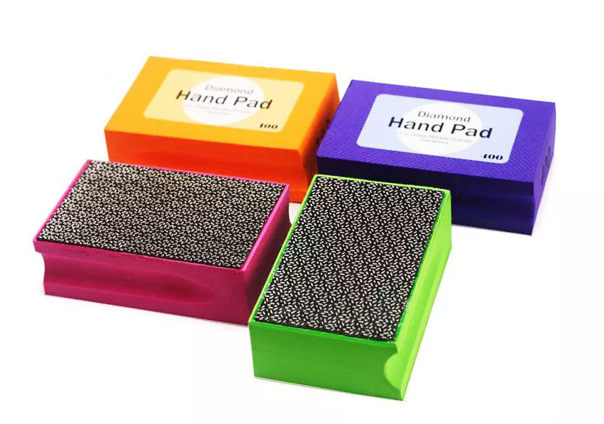 Hot Sale Best Price Diamond foam block Hand Polishing Pad sanding block Diamond grinding sponges