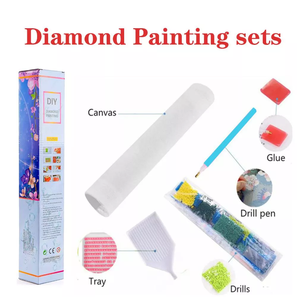 E-003 Drop shipping Diamond painting wall art decorative painting modern home decor wall art 5d diamond dots art painting