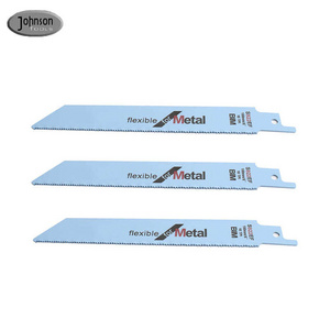 6 Inch Metal Cutting Reciprocating Saw Blade Set Bi-Metal Sawzall Blades for Metal Pipe, Sheet Metal, Rebar 18TPI