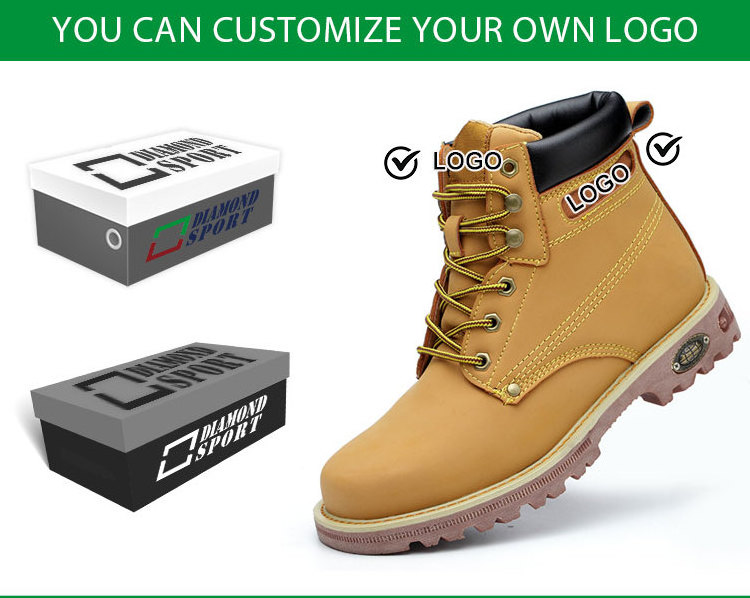 Custom LOGO Causal Breathable Safety Boots Steel Toe Ladies Lightweight Women Work Shoes for Women